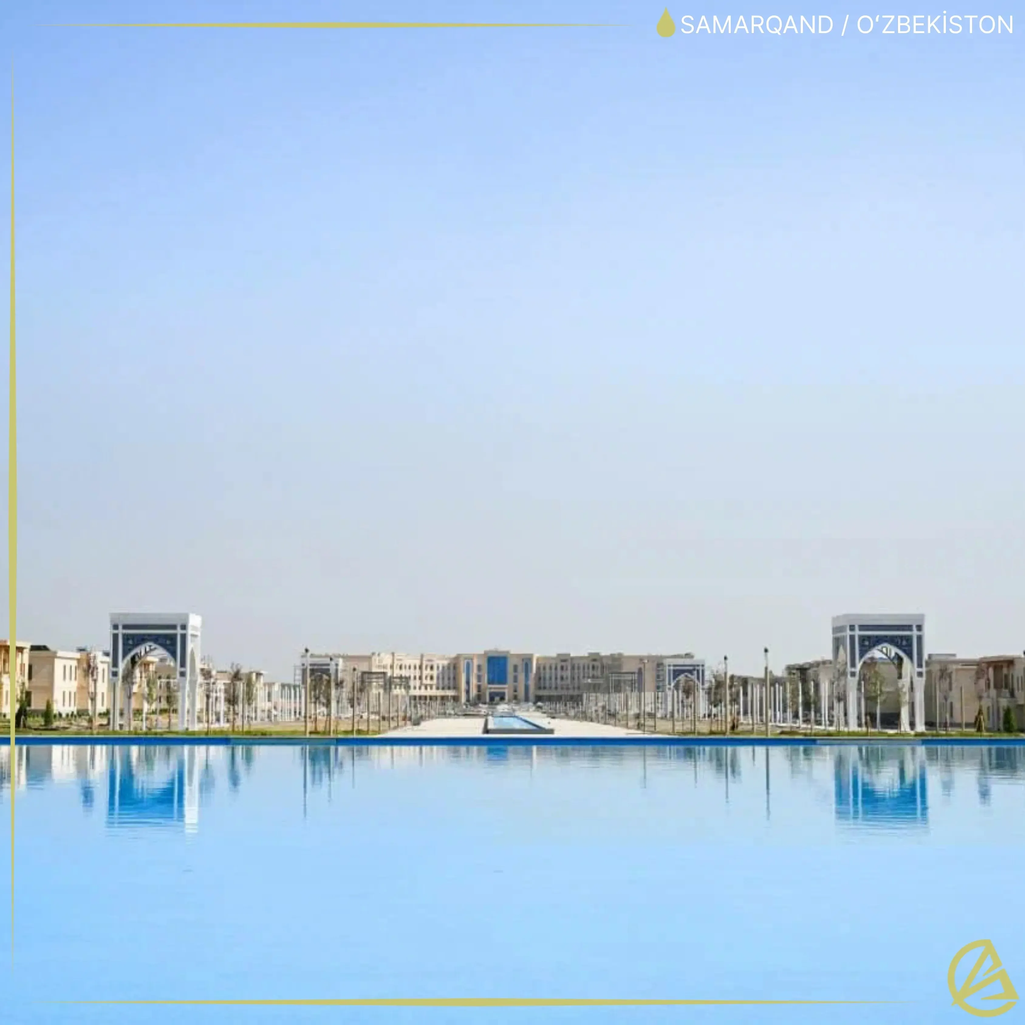 The Engineering Story of 13 Ornamental Pools and a Fountain System at the Imam Bukhari Complex The Engineering Story of 13 Ornamental Pools and a Fountain System at the Imam Bukhari Complex